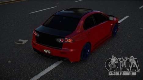 Mitsubishi Lancer Evolution X Kiyyateli para GTA 4