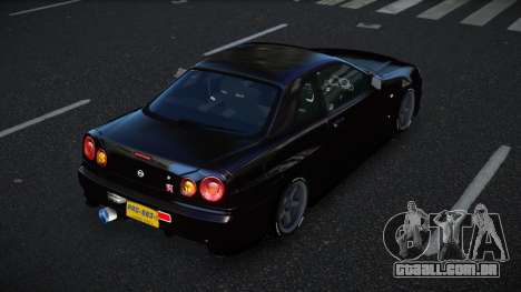 Nissan Skyline R34 Menhiluw para GTA 4