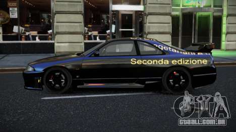 Nissan Skyline R33 GT-R Baslly S10 para GTA 4