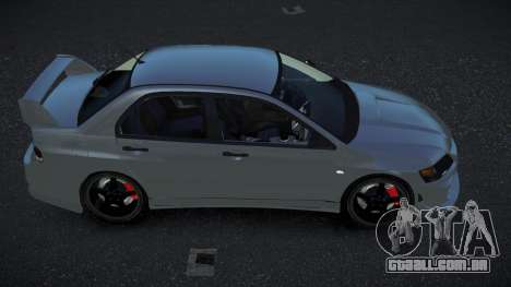 Mitsubishi Lancer Evolution VIII Dafdov para GTA 4