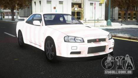 Nissan Skyline R34 Olasin S13 para GTA 4