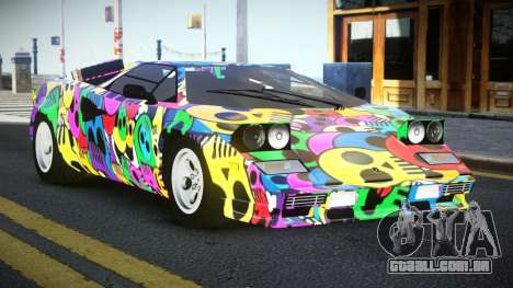 Lamborghini Countach Vintin S4 para GTA 4