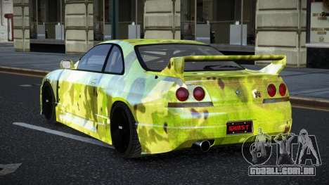 Nissan Skyline R33 GT-R Baslly S3 para GTA 4