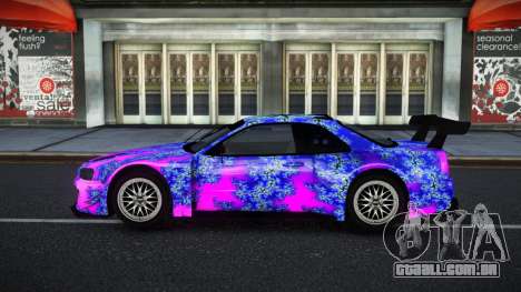 Nissan Skyline R34 Japhli S2 para GTA 4