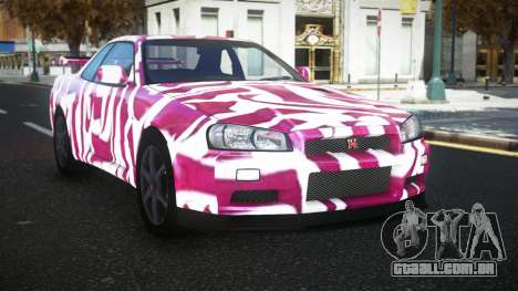 Nissan Skyline R34 Olasin S4 para GTA 4