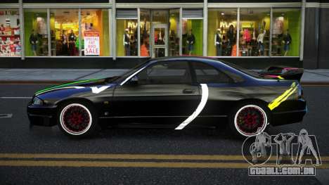 Nissan Skyline R33 Chriley S14 para GTA 4