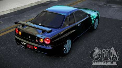 Nissan Skyline R34 Jashra S1 para GTA 4