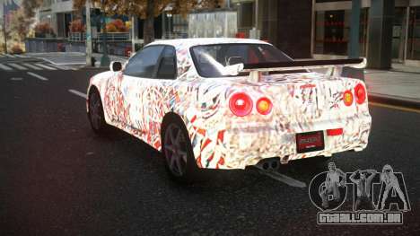 Nissan Skyline R34 Olasin S1 para GTA 4