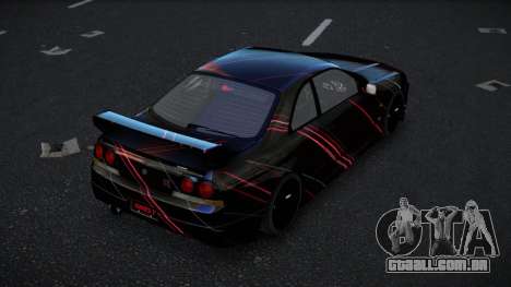 Nissan Skyline R33 GT-R Baslly S1 para GTA 4