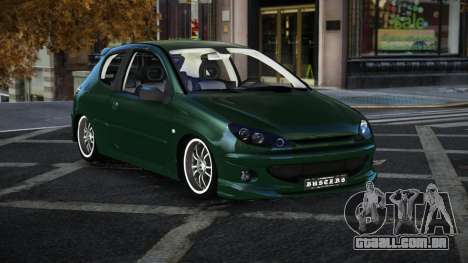 Peugeot 206 Wobaneni para GTA 4