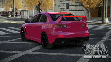 Mitsubishi Lancer Evolution X Dugiwe para GTA 4