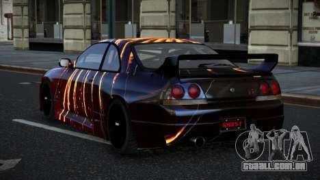 Nissan Skyline R33 GT-R Baslly S12 para GTA 4