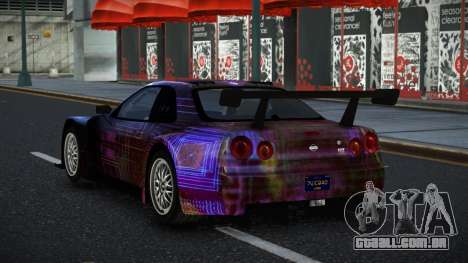 Nissan Skyline R34 Japhli S3 para GTA 4