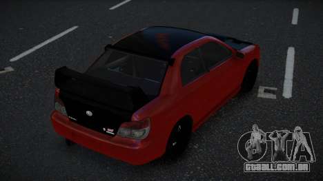 Subaru Impreza Gegfuwod para GTA 4