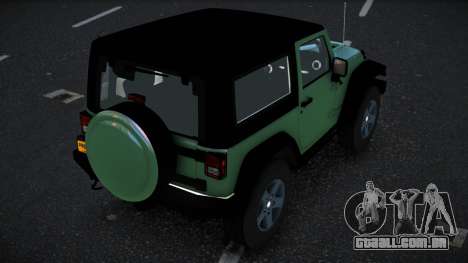 Jeep Wrangler Qobufuqe para GTA 4