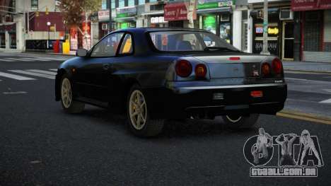 Nissan Skyline R34 Wuquroj para GTA 4
