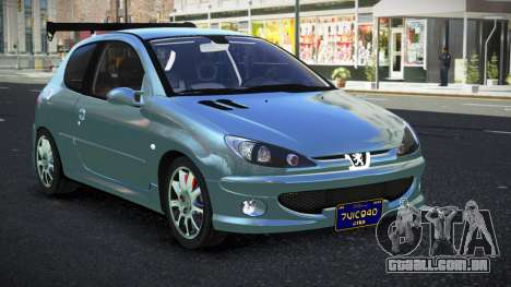 Peugeot 206 Cuxen para GTA 4