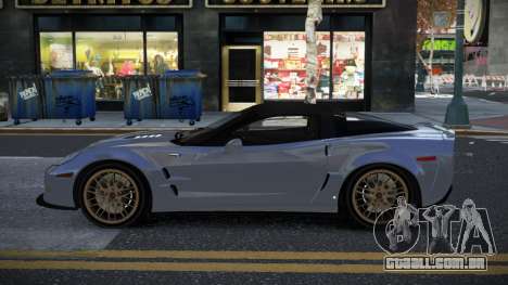 Chevrolet Corvette Pozpuce para GTA 4