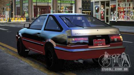 Toyota AE86 Wuside para GTA 4