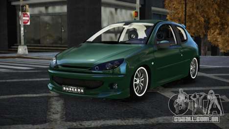 Peugeot 206 Wobaneni para GTA 4