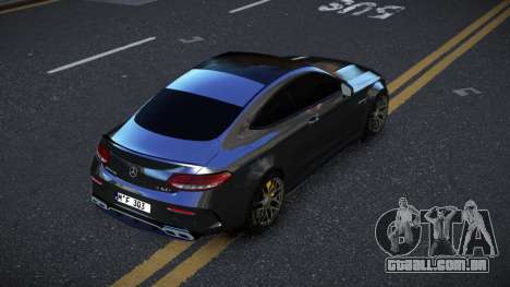 Mercedes-Benz C63S AMG Fibla para GTA 4