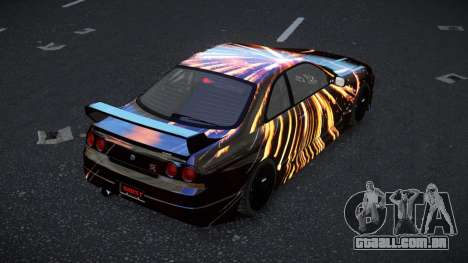 Nissan Skyline R33 GT-R Baslly S12 para GTA 4