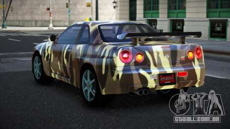 Nissan Skyline R34 Jashra S7 para GTA 4