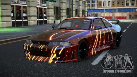 Nissan Skyline R33 GT-R Baslly S12 para GTA 4