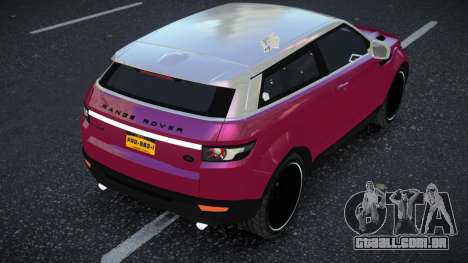 Range Rover Evoque Harba para GTA 4
