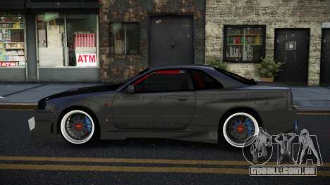 Nissan Skyline R33 Rozu para GTA 4