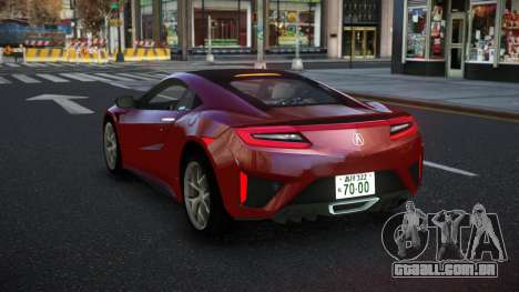 Acura NSX Kacvire para GTA 4