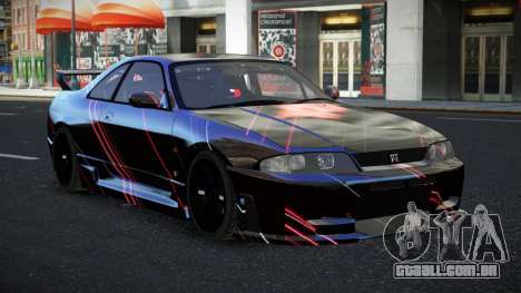 Nissan Skyline R33 GT-R Baslly S1 para GTA 4