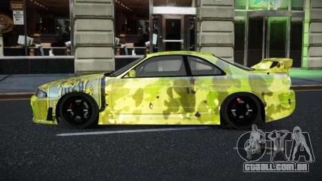 Nissan Skyline R33 GT-R Baslly S3 para GTA 4
