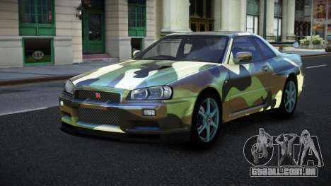 Nissan Skyline R34 Jashra S11 para GTA 4