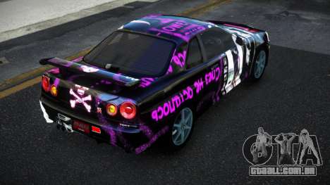 Nissan Skyline R34 Jashra S13 para GTA 4