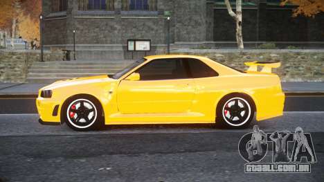 Nissan Skyline R34 Haxme para GTA 4