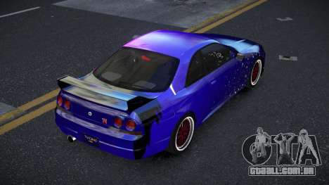 Nissan Skyline R33 Chriley S5 para GTA 4