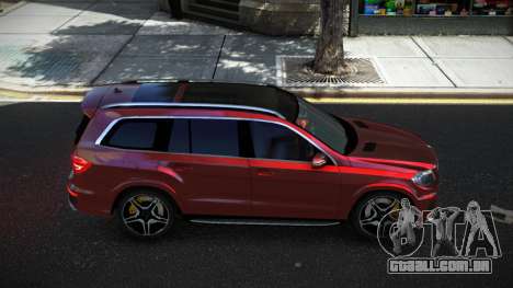 Mercedes-Benz GL63 AMG Nulwavaz para GTA 4