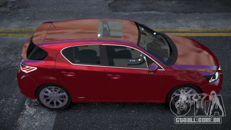 Lexus CT200H Gide para GTA 4