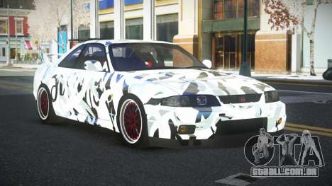 Nissan Skyline R33 Chriley S12 para GTA 4