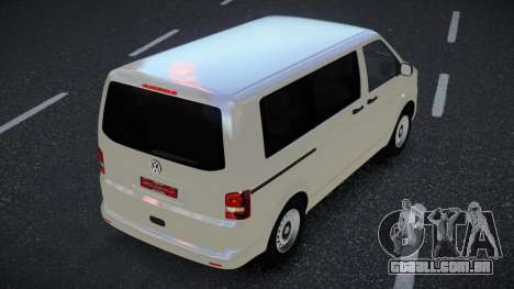 Volkswagen T5 Zauhi para GTA 4