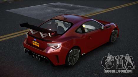 Subaru BRZ Kocohica para GTA 4