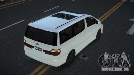 Toyota Alphard Rupacin para GTA 4