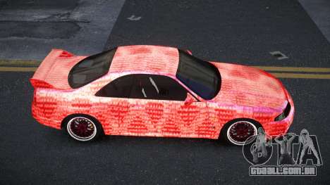 Nissan Skyline R33 Chriley S2 para GTA 4
