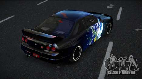 Nissan Skyline R33 Fersa S11 para GTA 4