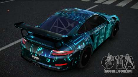 Porsche 911 GT Elnac S8 para GTA 4