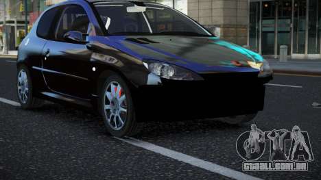Peugeot 206 Jutufelu para GTA 4