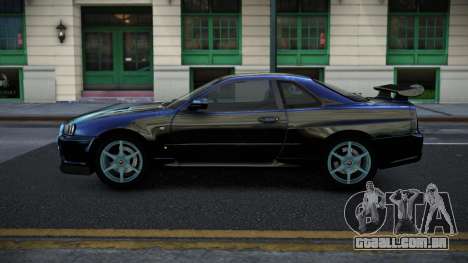 Nissan Skyline R34 Jashra S5 para GTA 4