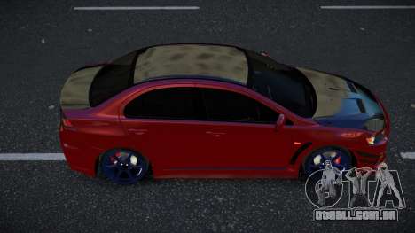 Mitsubishi Lancer Evolution X Kiyyateli para GTA 4