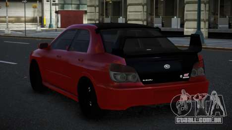 Subaru Impreza Gegfuwod para GTA 4